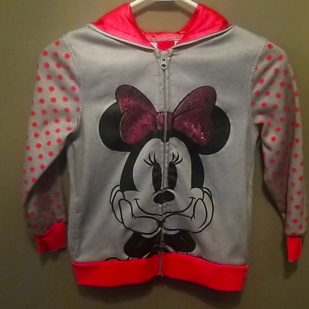 Girl's Minnie Mouse Hoodie